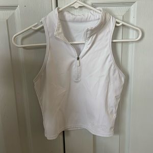 Alphalete pulse zip tank